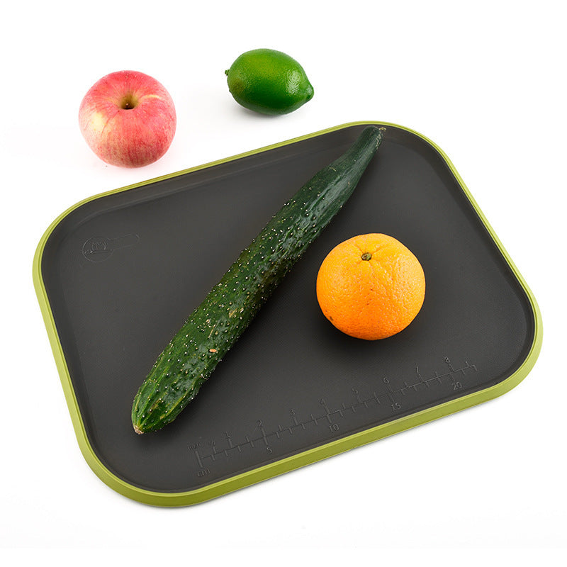 Multifunctional non-slip double-sided cutting board