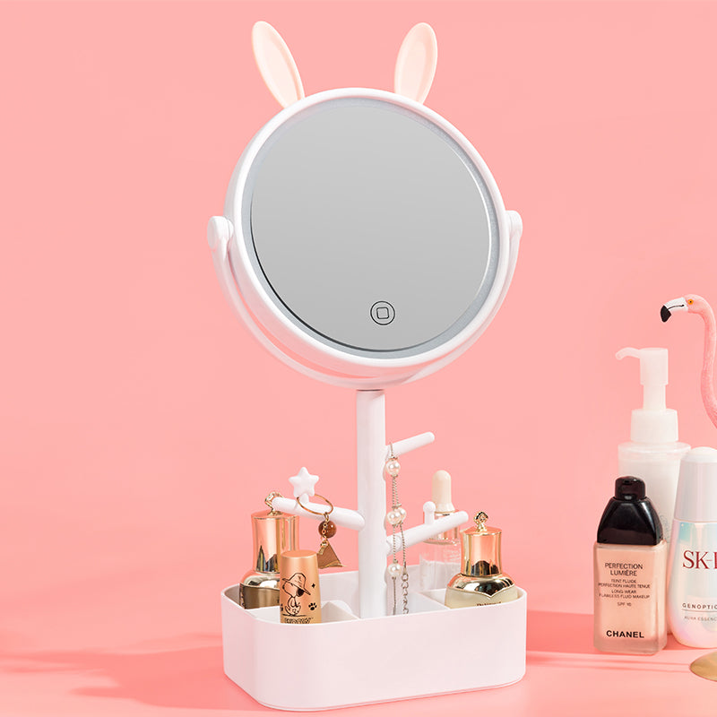 Makeup Mirror Led With Light Fill Desktop Portable