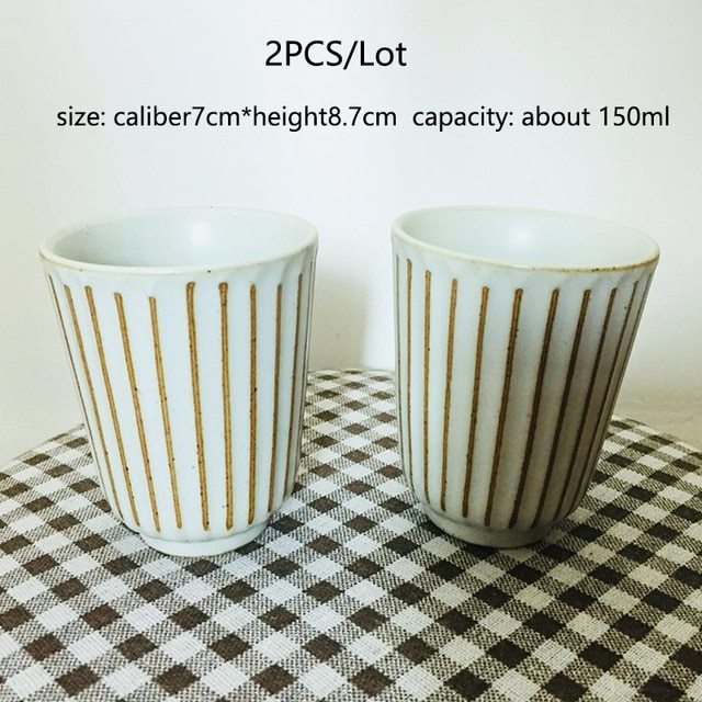 Handmade Stoneware Cup Retro Personality Tea Cup Art Cup