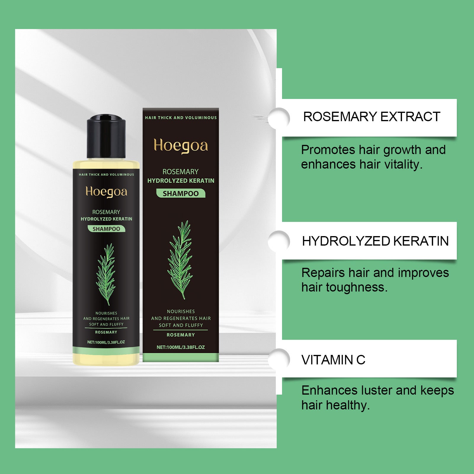 Shampooing Volumateur et Nourrissant Contrôle du Sébum Herbal Essence