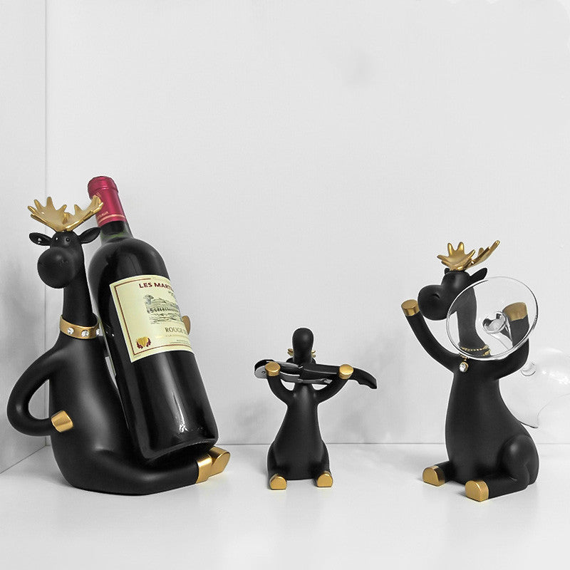 Wine cabinet decorations ornaments porch wine rack