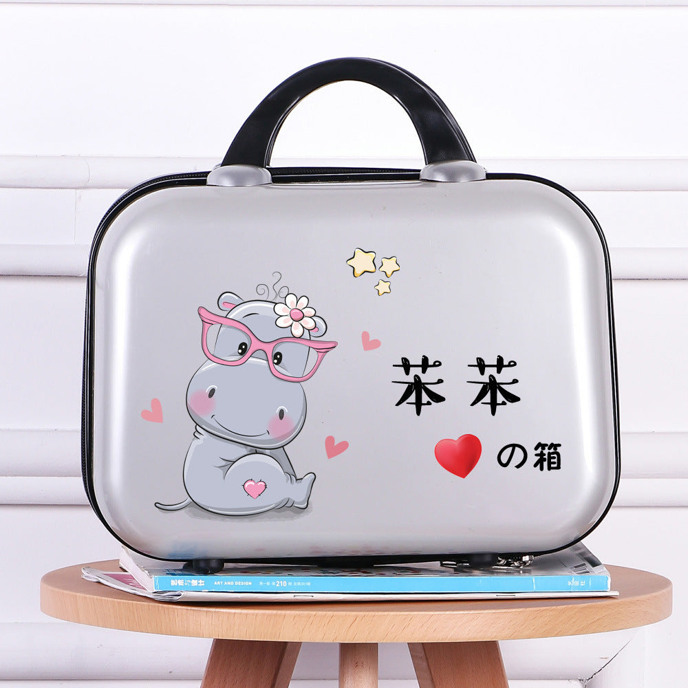 Cartoon Pattern Portable Storage Cosmetic Bag
