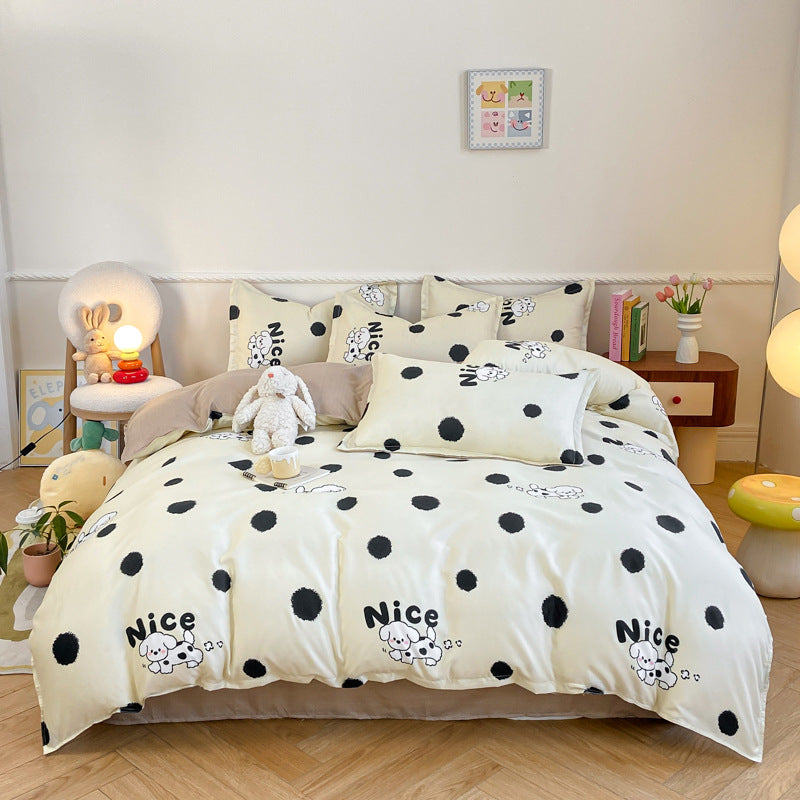 New Aloe Cotton Four-piece Bedding Set
