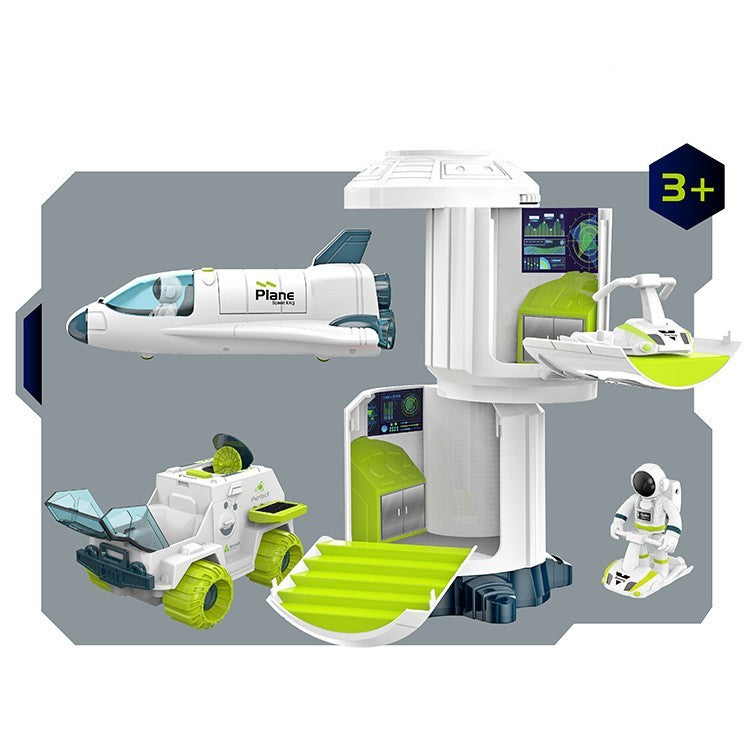 Interstellar Space Spacecraft Model Electric Vocalizing Dazzling Light Toys