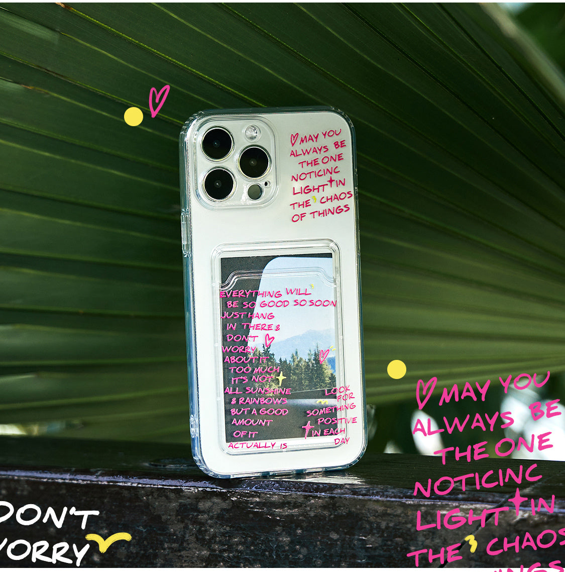 Étui de téléphone à pince avec graffiti pour couple