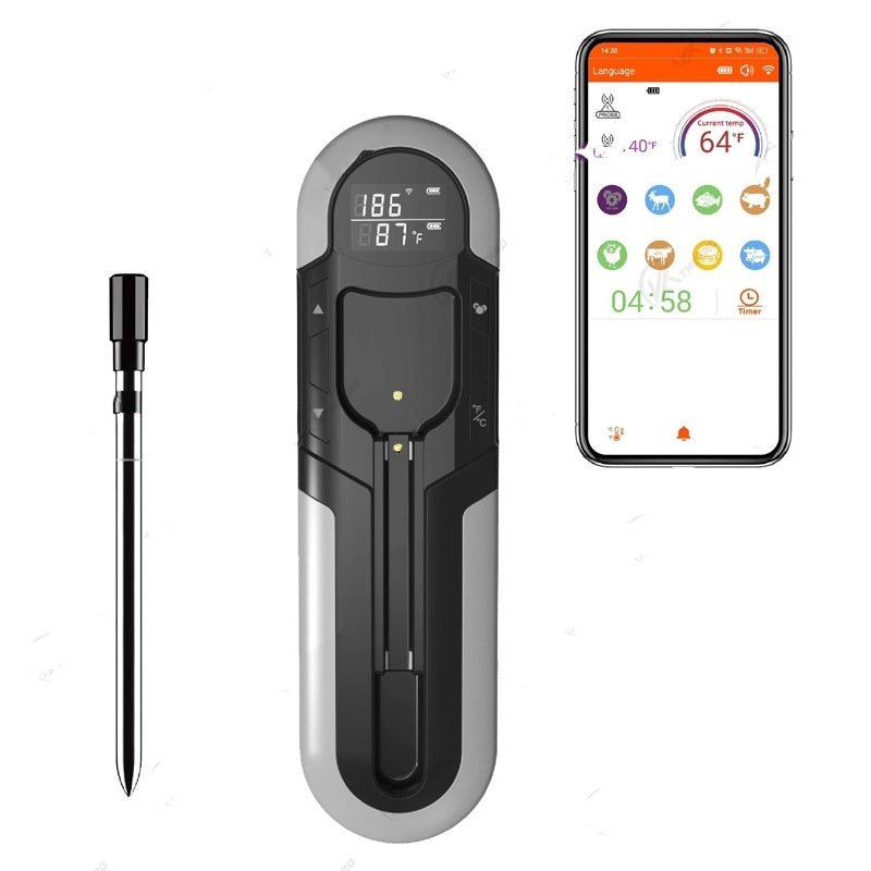 Household Portable Bluetooth APP Wireless Remote Thermometer