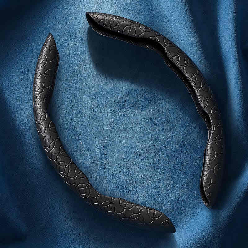 Car Suede Steering Wheel Cover Summer Sweat-absorbing Non-slip Ultra-thin