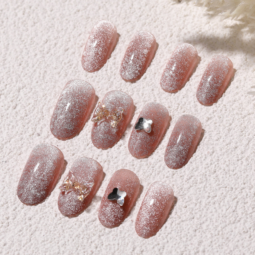 Faux Ongles à Coller Motif Mains