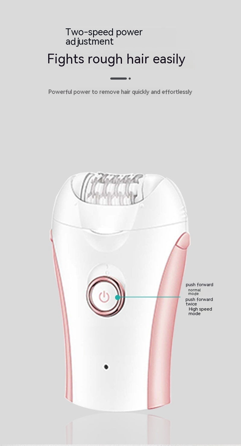 Mini Rasoir Électrique Portable pour Femme, Épilateur Domestique Jambes Aisselles