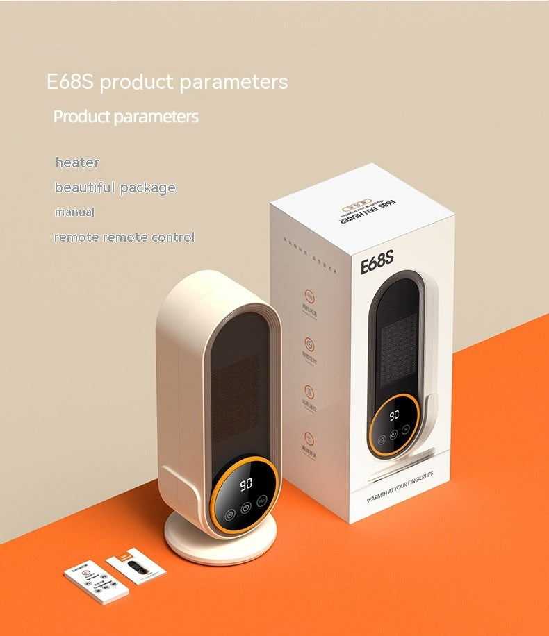 Souffleur d'air chaud haute puissance 1200W, chauffage de bureau, chauffage électrique intelligent domestique en céramique PTC