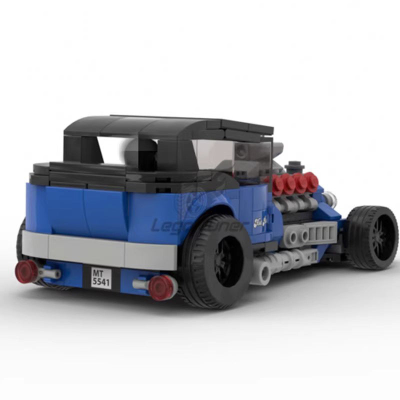 MOC-104840V8 Modified Car Puzzle Domestic Assembled Building Blocks Boy Toy Model Gift