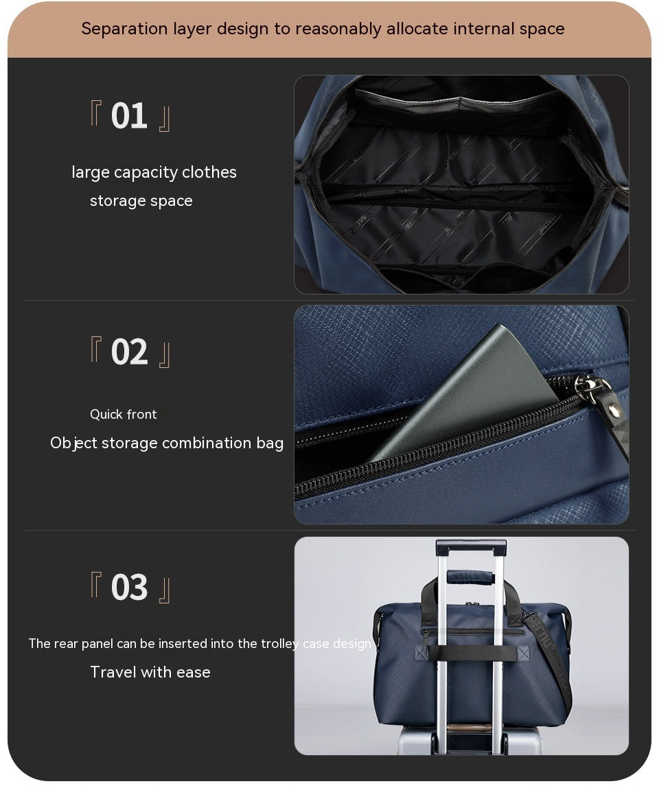 Men's Gym Bag Outdoor Portable