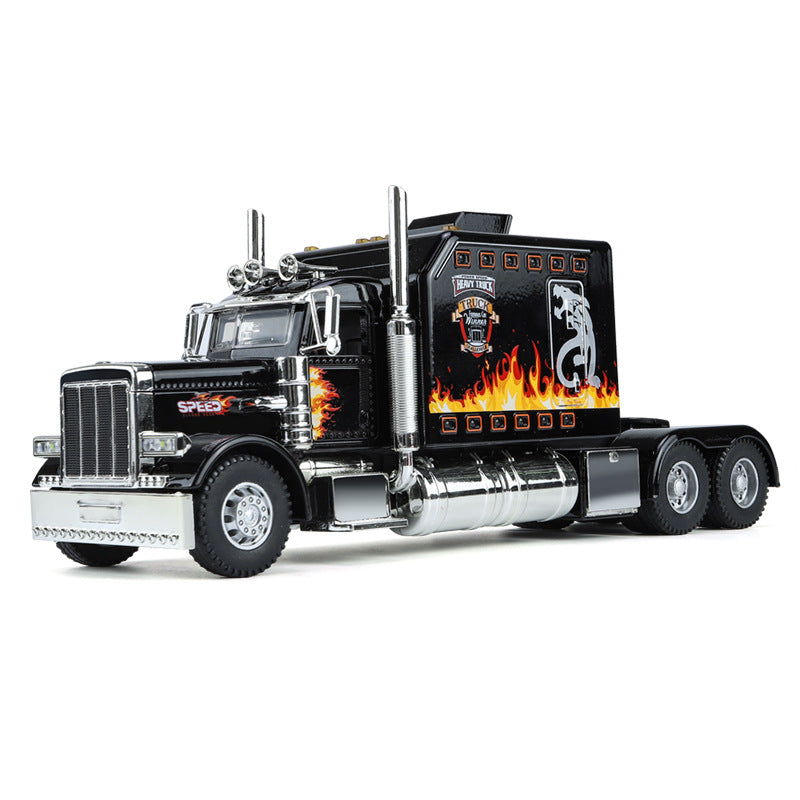 Trailer Head Alloy Car Model Toy