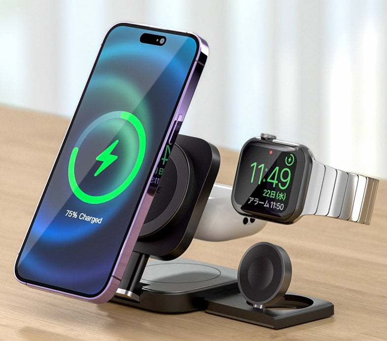 Desktop Three In One Wireless Charger