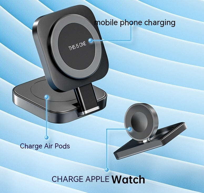 Desktop Three In One Wireless Charger