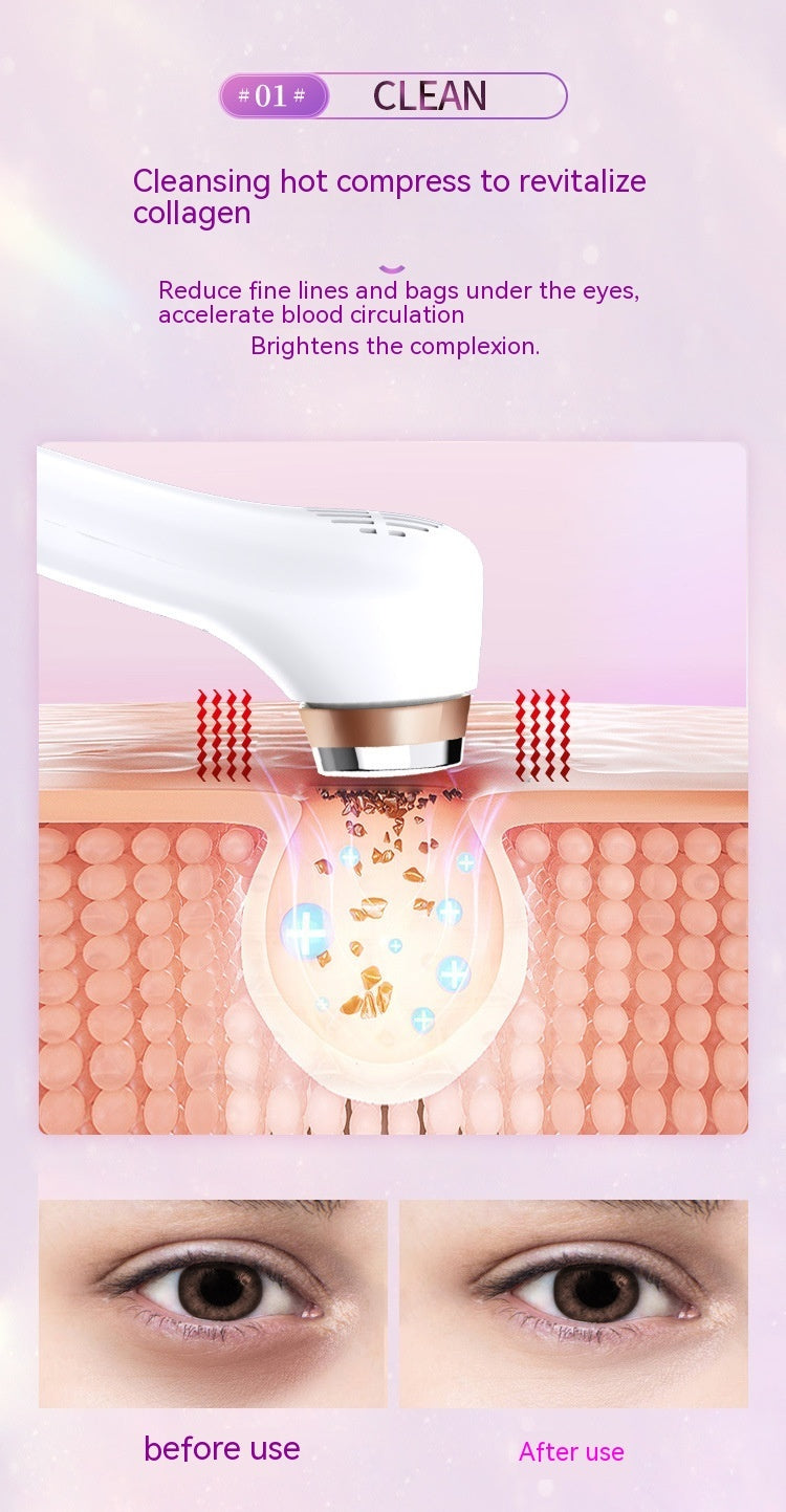 Heating Vibration Electric Eye Massager Ice Compress Eye Beautification Instrument