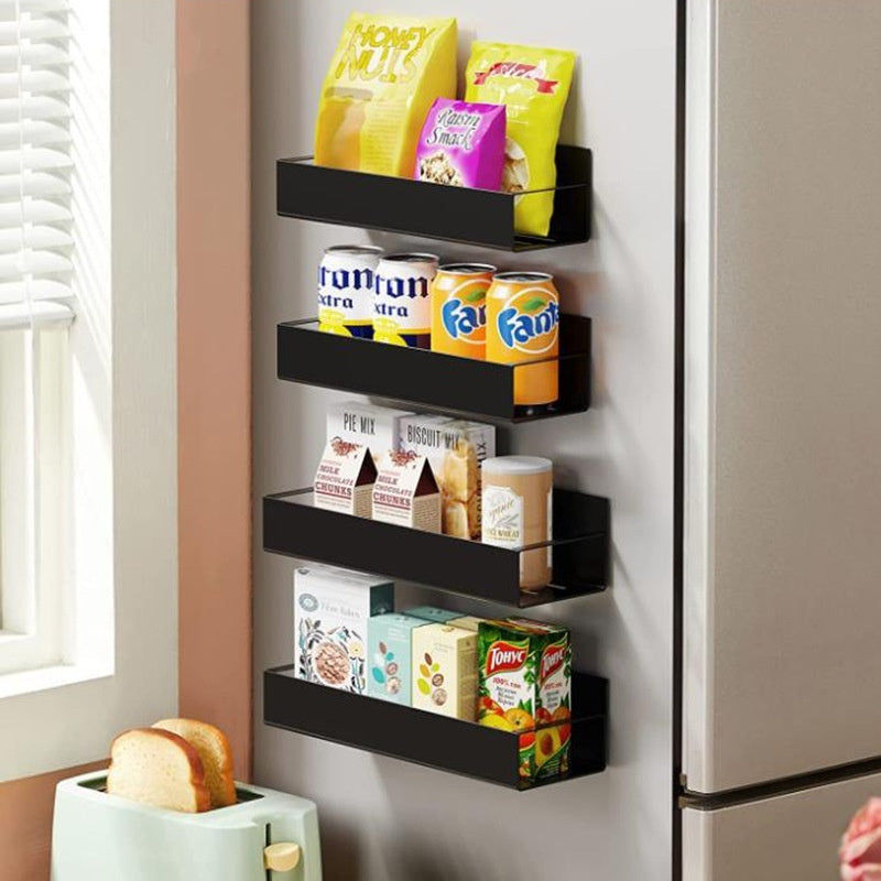 Iron Craft Refrigerator Kitchen Rack Punch-free