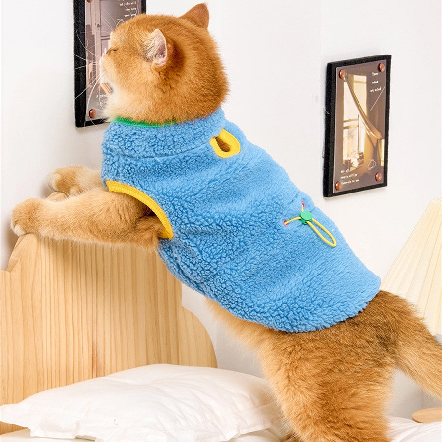 Pet Cat Winter Warm Vest