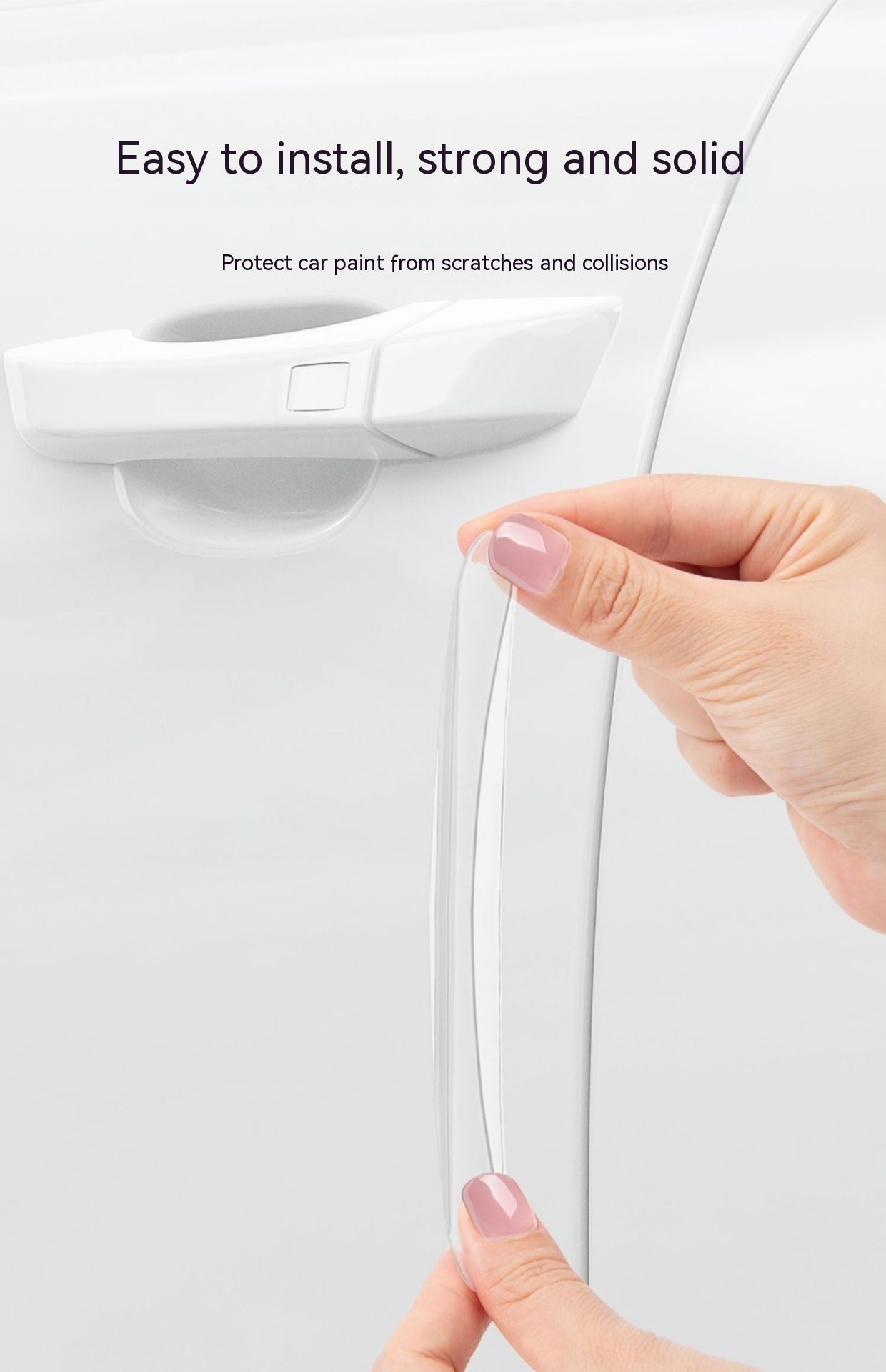 Invisible Car Door Bumper Strip Tool
