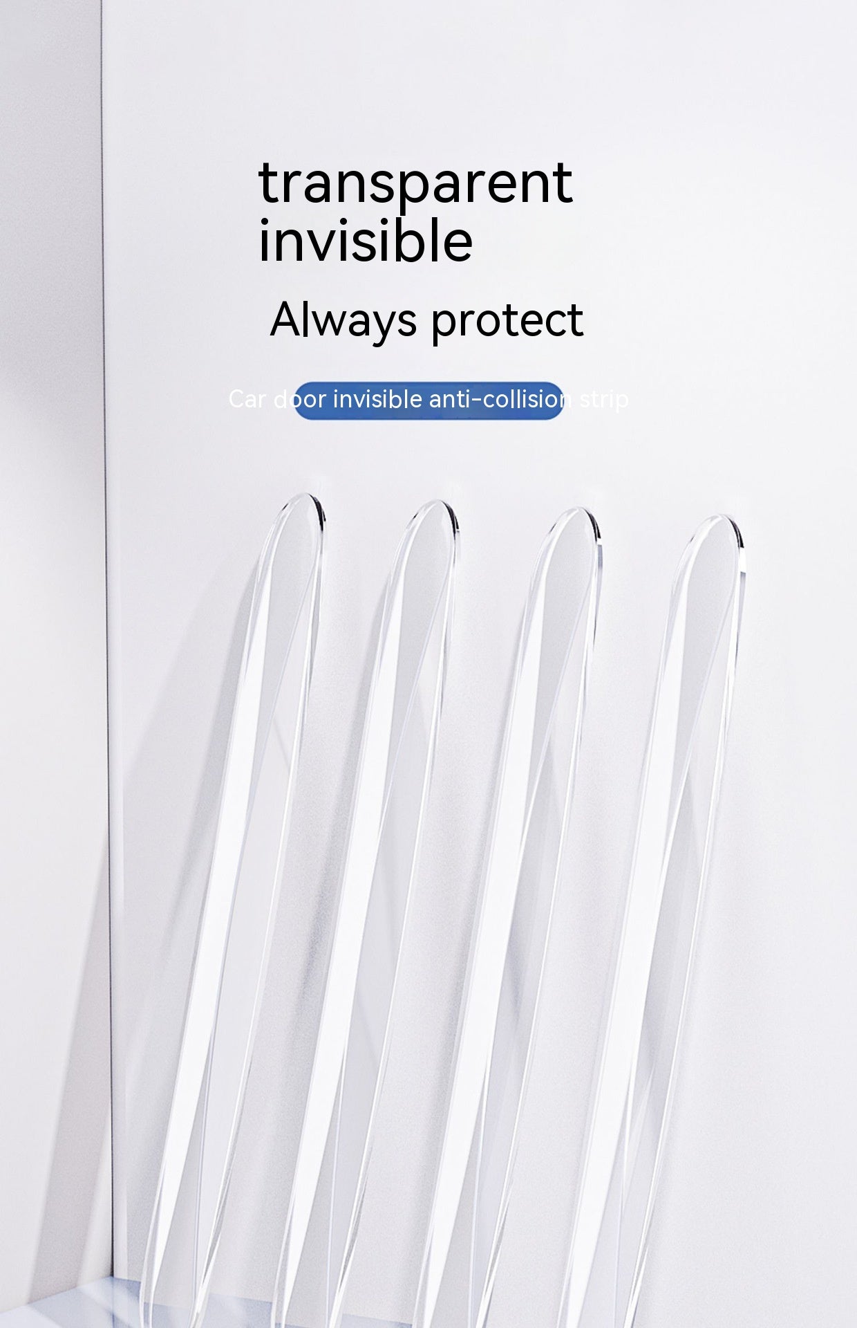 Invisible Car Door Bumper Strip Tool