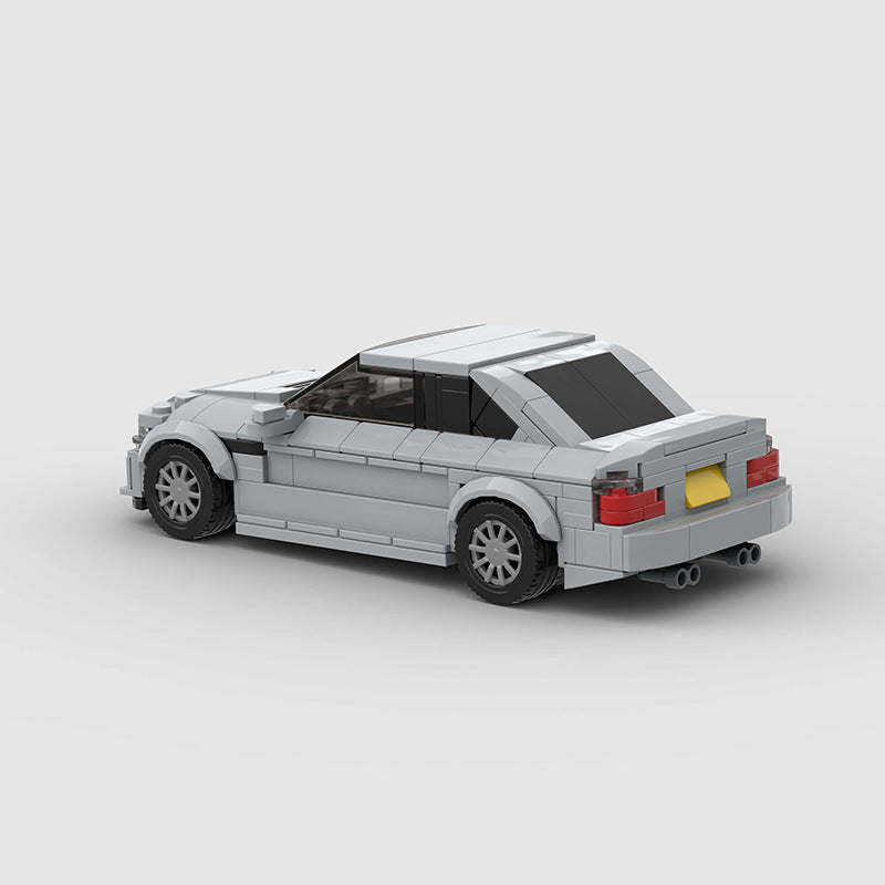 Running Car Building Block Small Particle MOC Puzzle Technology DIY Toy
