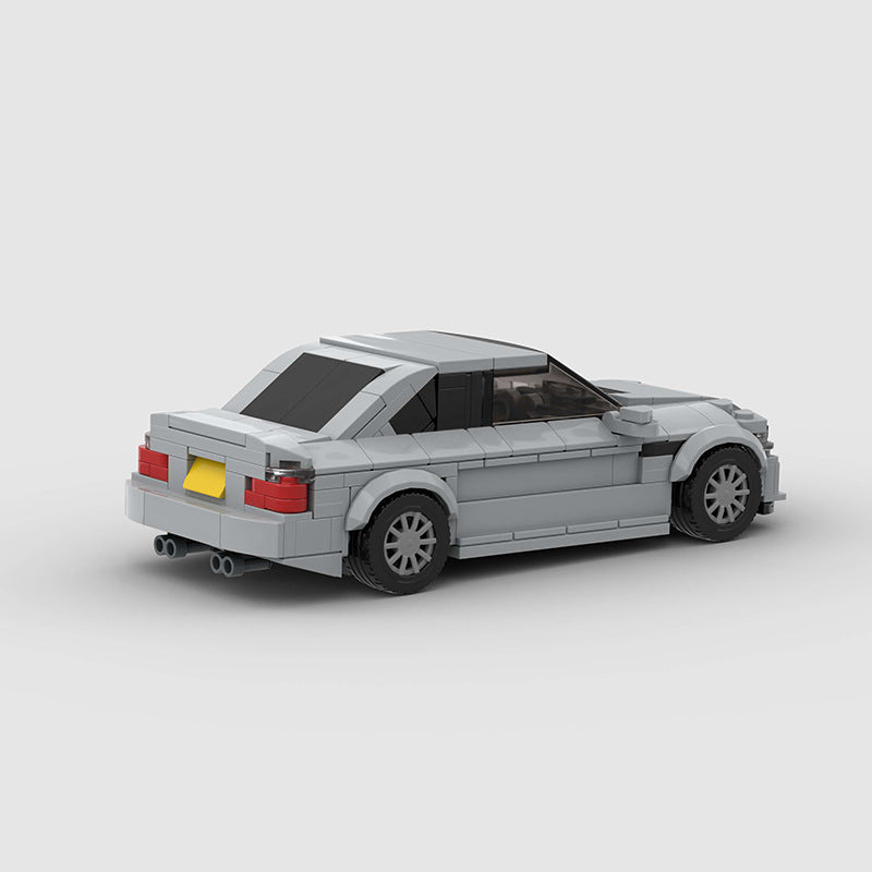 Running Car Building Block Small Particle MOC Puzzle Technology DIY Toy