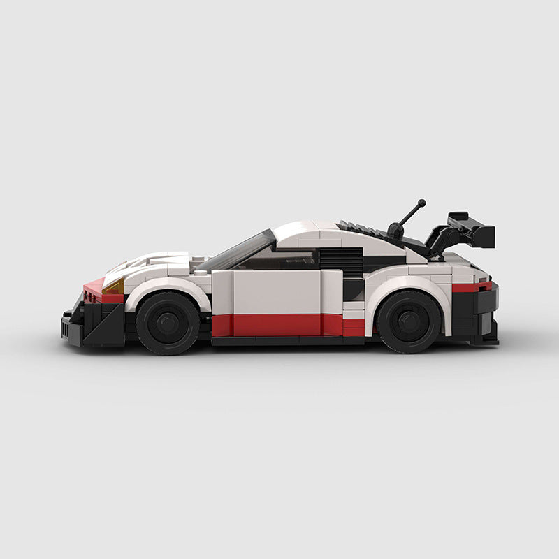 Running Car Building Block Small Particle MOC Puzzle Technology DIY Toy