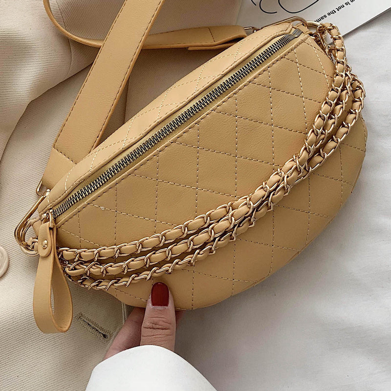 Women's wild chest bag messenger bag