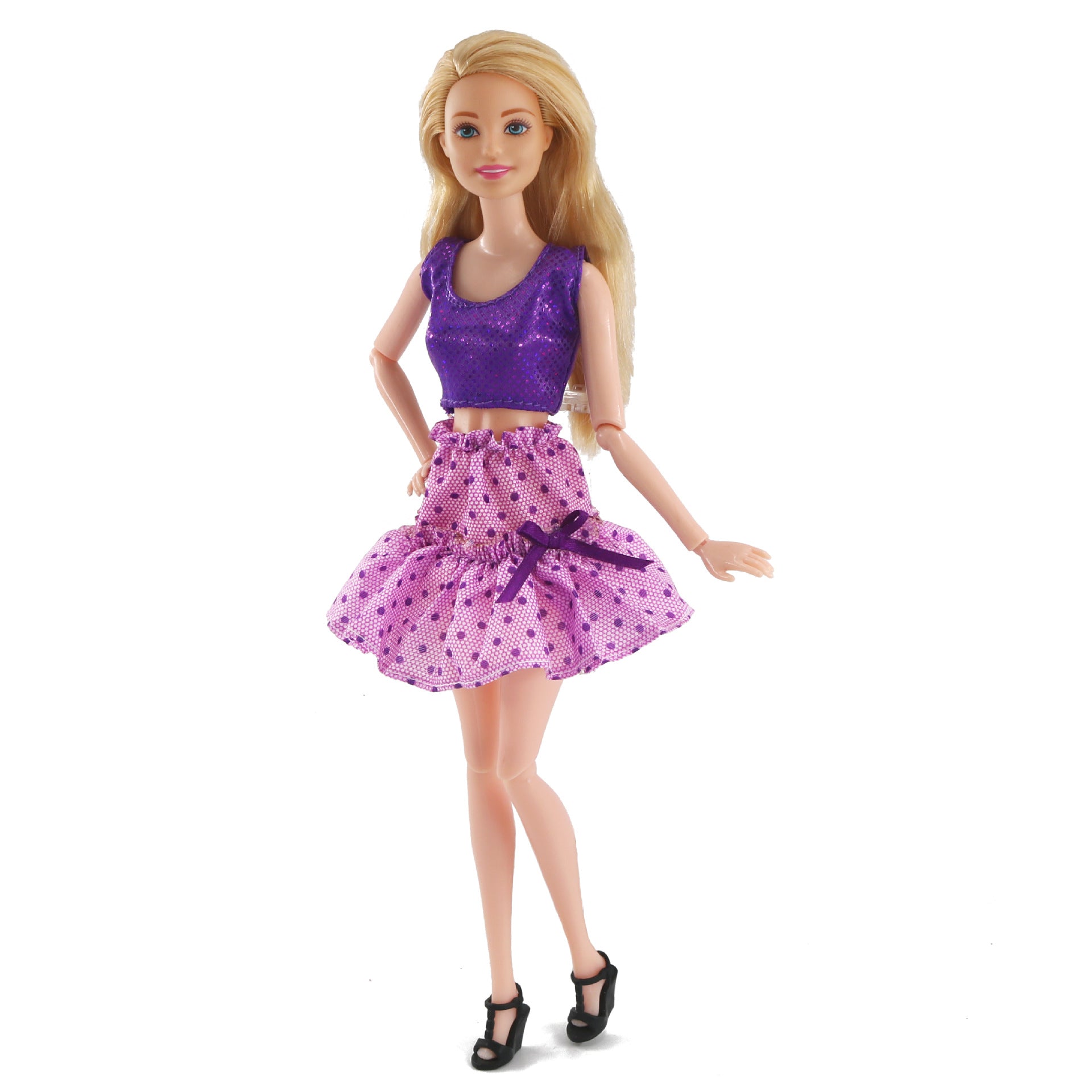 Girl Play House Toy 30cm Doll Dress Up