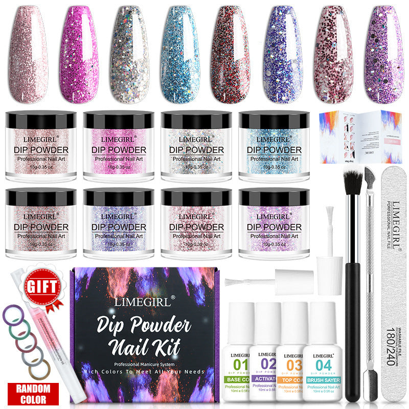 Nail Art Infiltration Powder Tool Set Bottom Rubber Seal Layer Desiccant