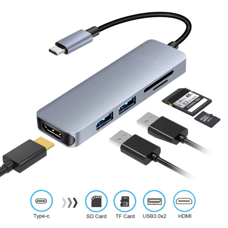 High Speed PD Charging USB-C Notebook Office Card Reader