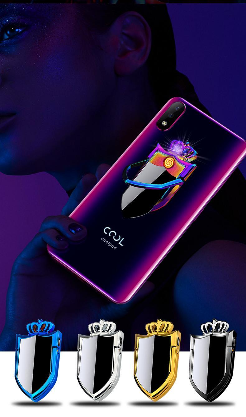 Mobile Phone Ring Buckle Lighter