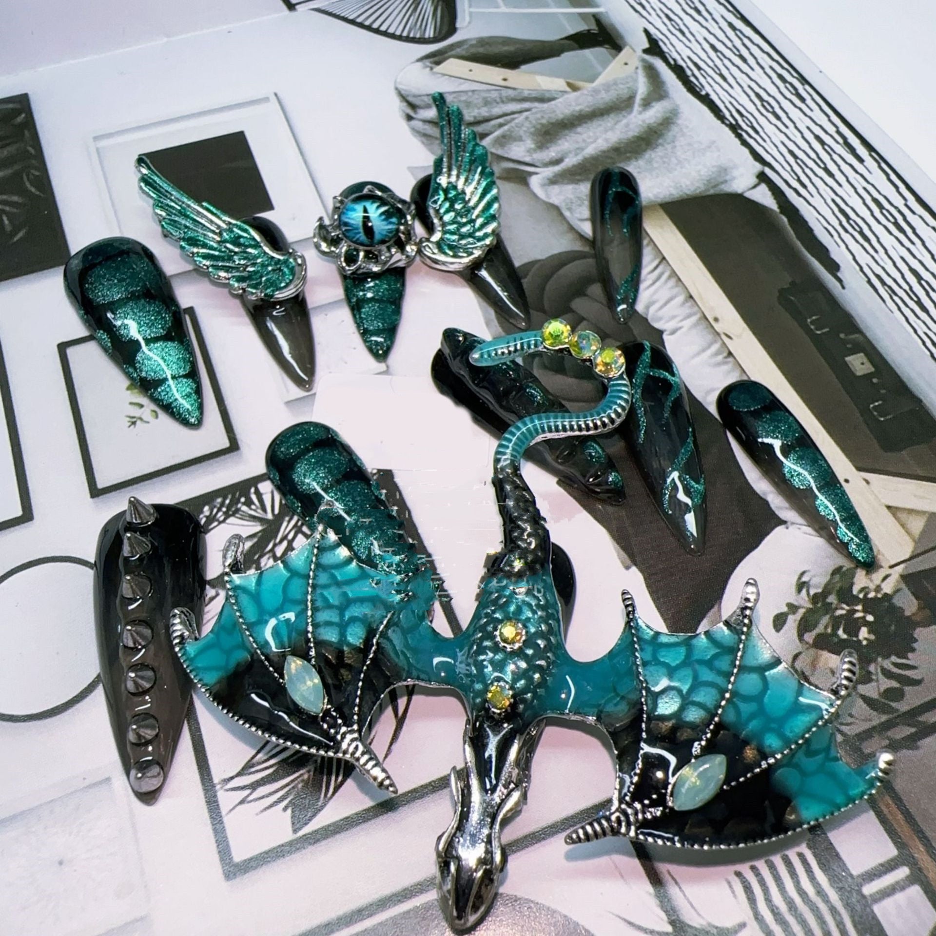 Hand Painted Dragon Personalized Wear Armor