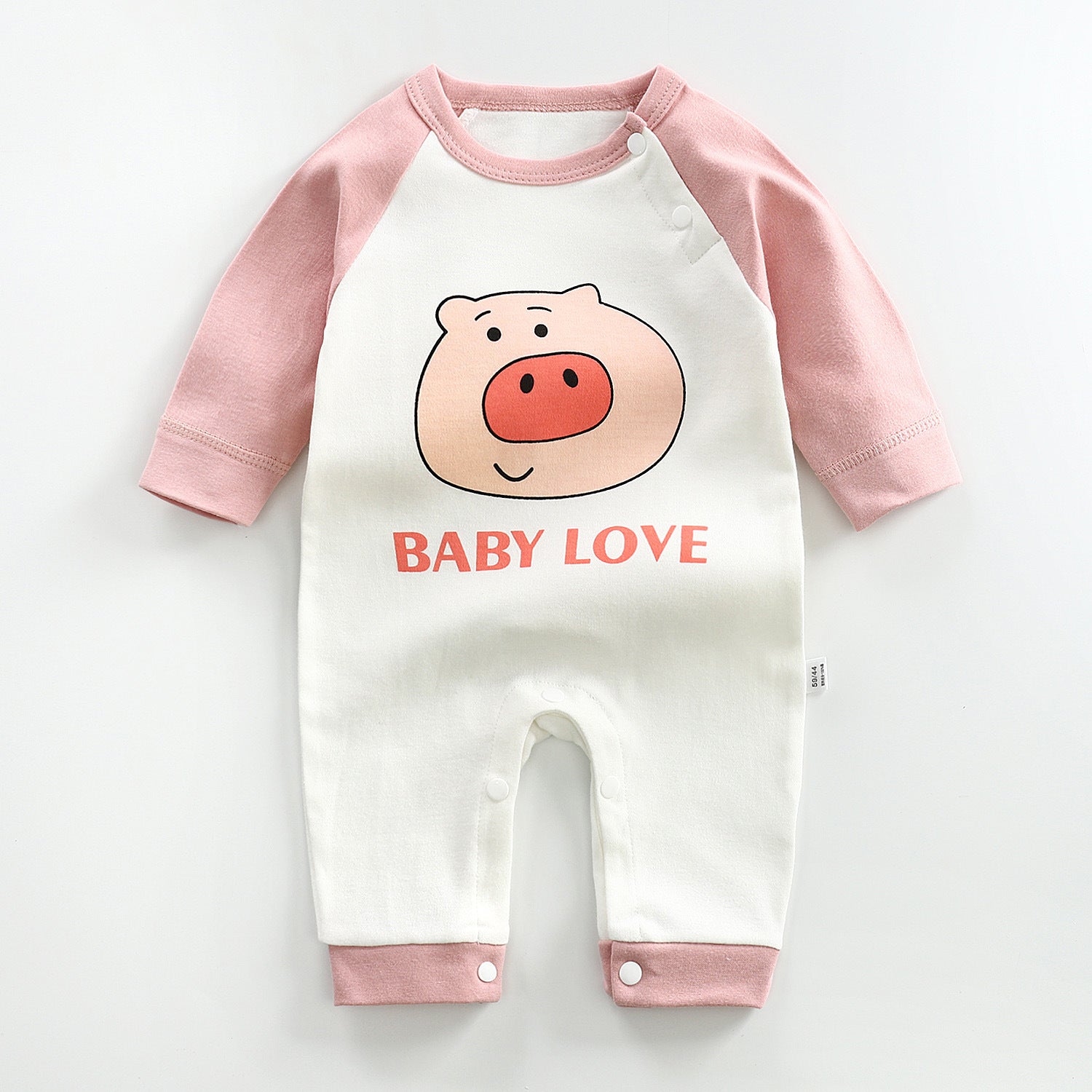 Baby Romper Long Sleeve Cartoon Printing Spring Autumn