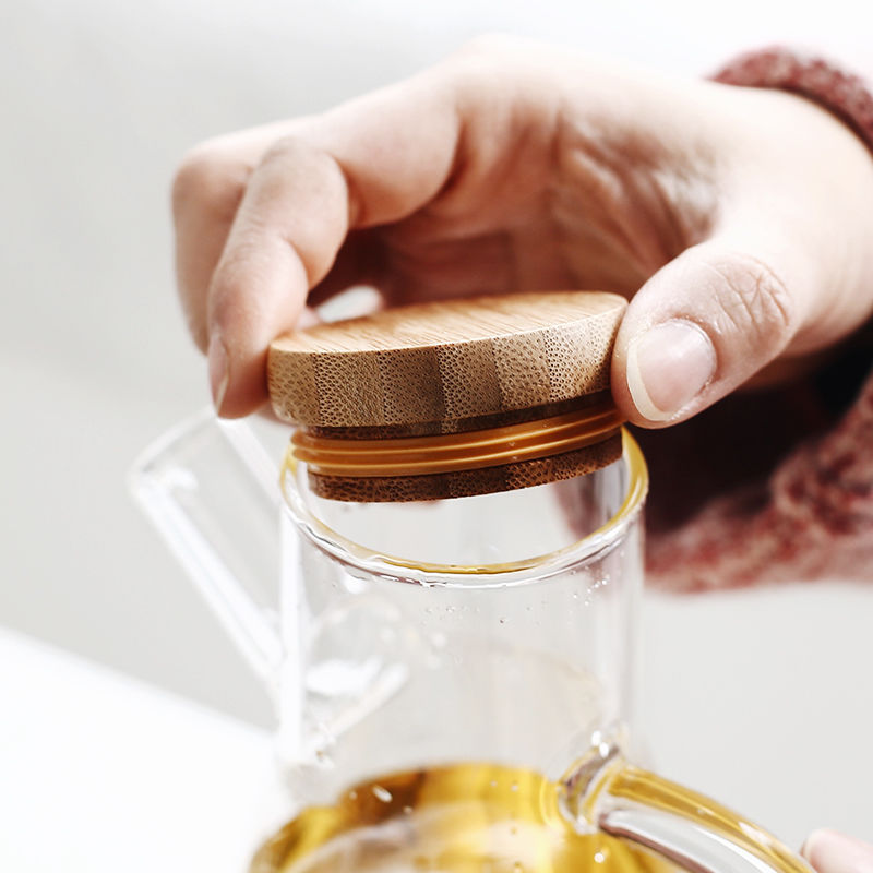 High Borosilicate Glass Large Capacity Oiler Anti-Leakage Oil Bottle