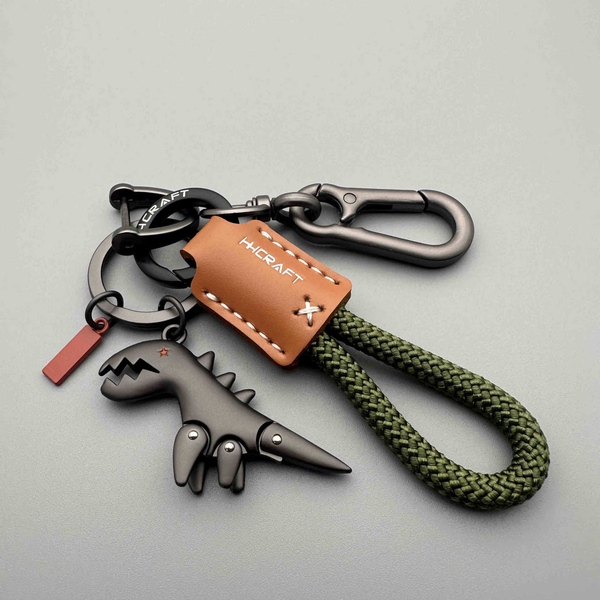 Cute Cartoon Little Dinosaur Keychain Schoolbag Pendant