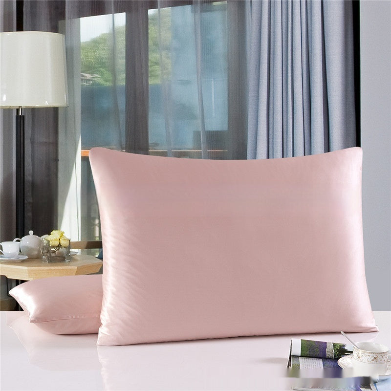 Heavy 19 M Double-sided Silk Solid Color Pillowcase