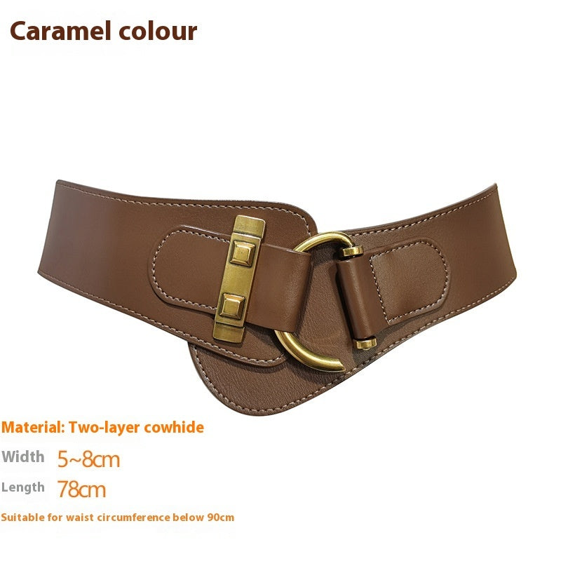 Ceinture en cuir pour femme
