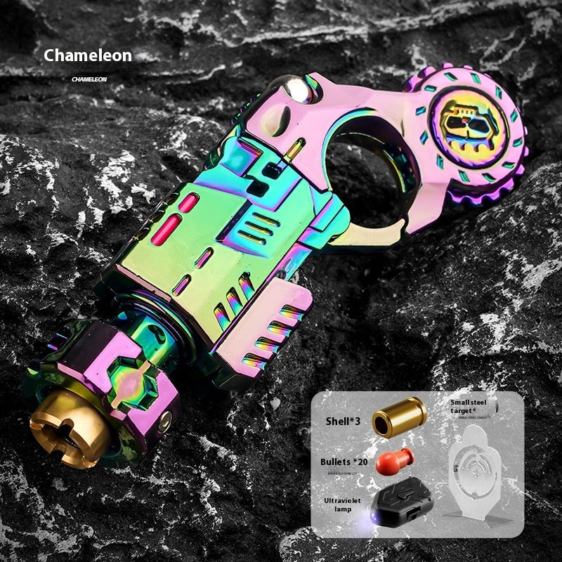 Soft Bullet Gun Decompression Toy Capable Of Throwing Shell And Launching