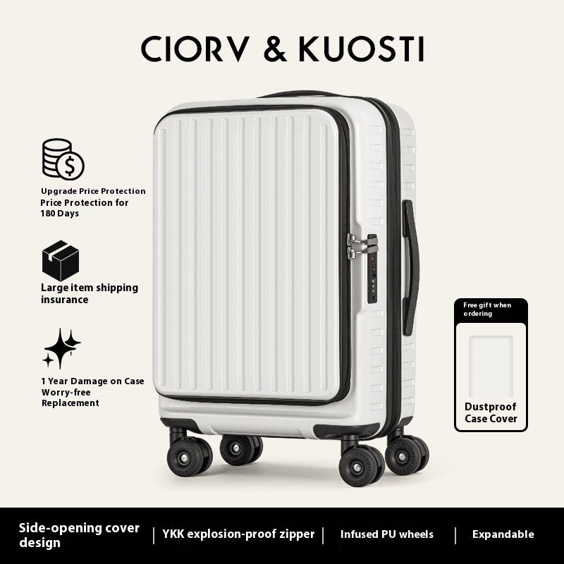 Boarding Password Travel Expandable Large Capacity Side Open Trolley Case