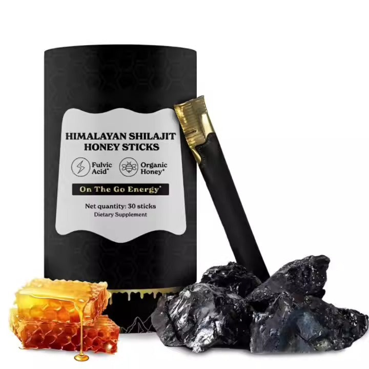 30 STICKS Xilaizhi Honey Stick Shilajit Honey Sticks