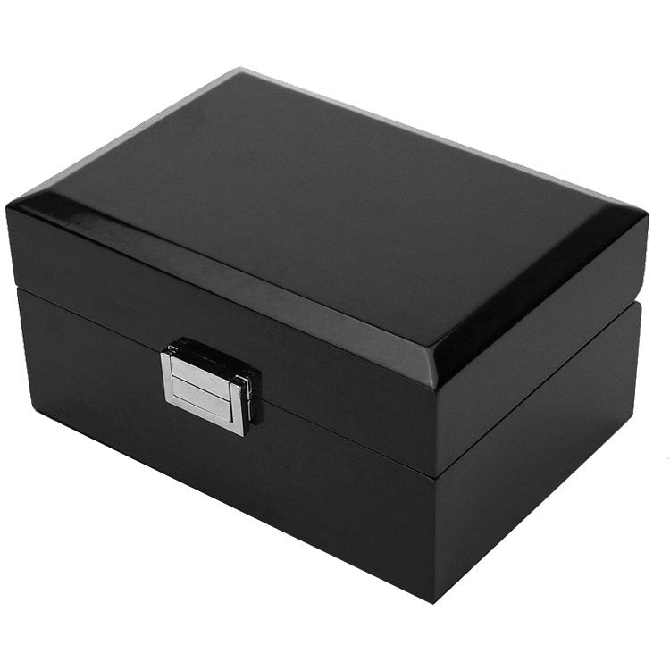 Boîte de rangement en bois de haute qualité pour montres et bijoux