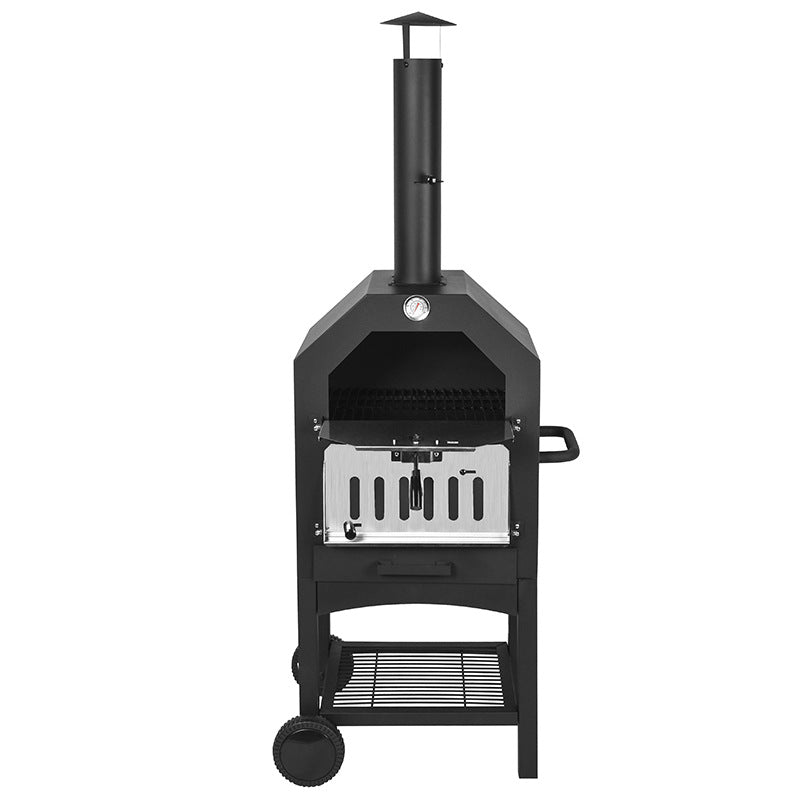Outdoor Charcoal Barbecue Pizza Kiln Oven