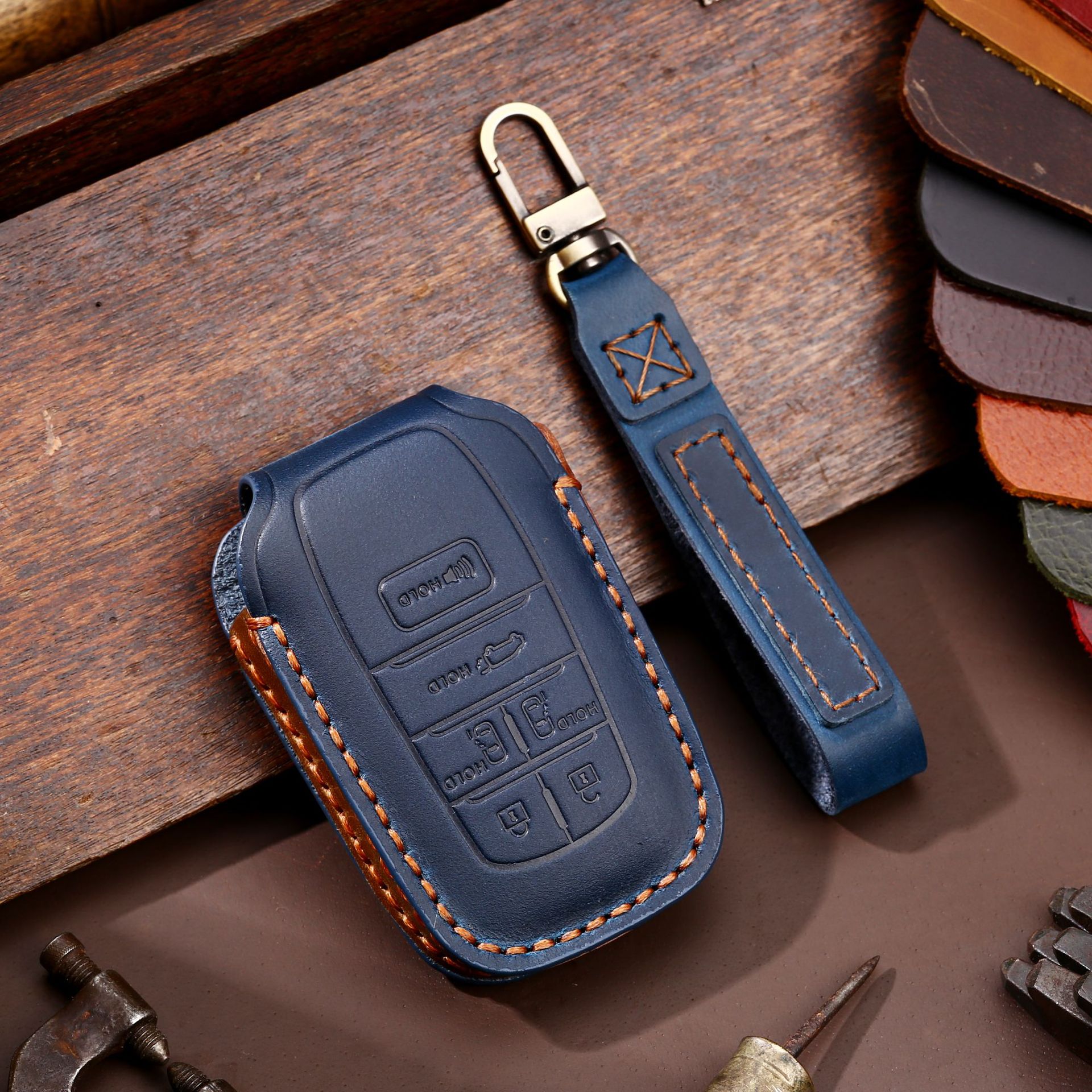 High-end Car Key Genuine Leather Key Cover