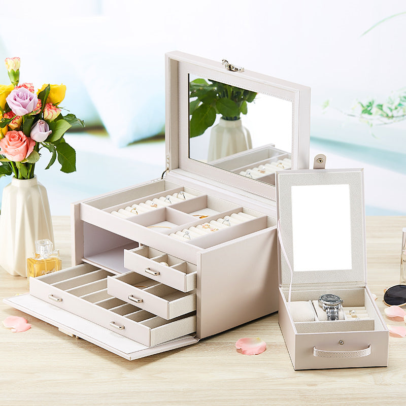 European-style Korean Luxury High-end Jewelry Storage Box