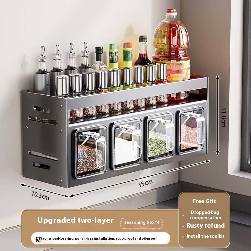 Household Fashion Kitchen Spice Storage Rack