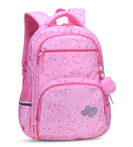 New factory direct sale super light schoolbag girl new Korean version children''s backpack cute girl Backpack