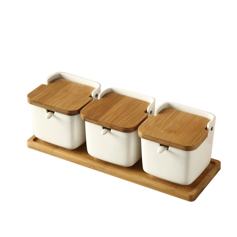 Ceramic seasoning jar