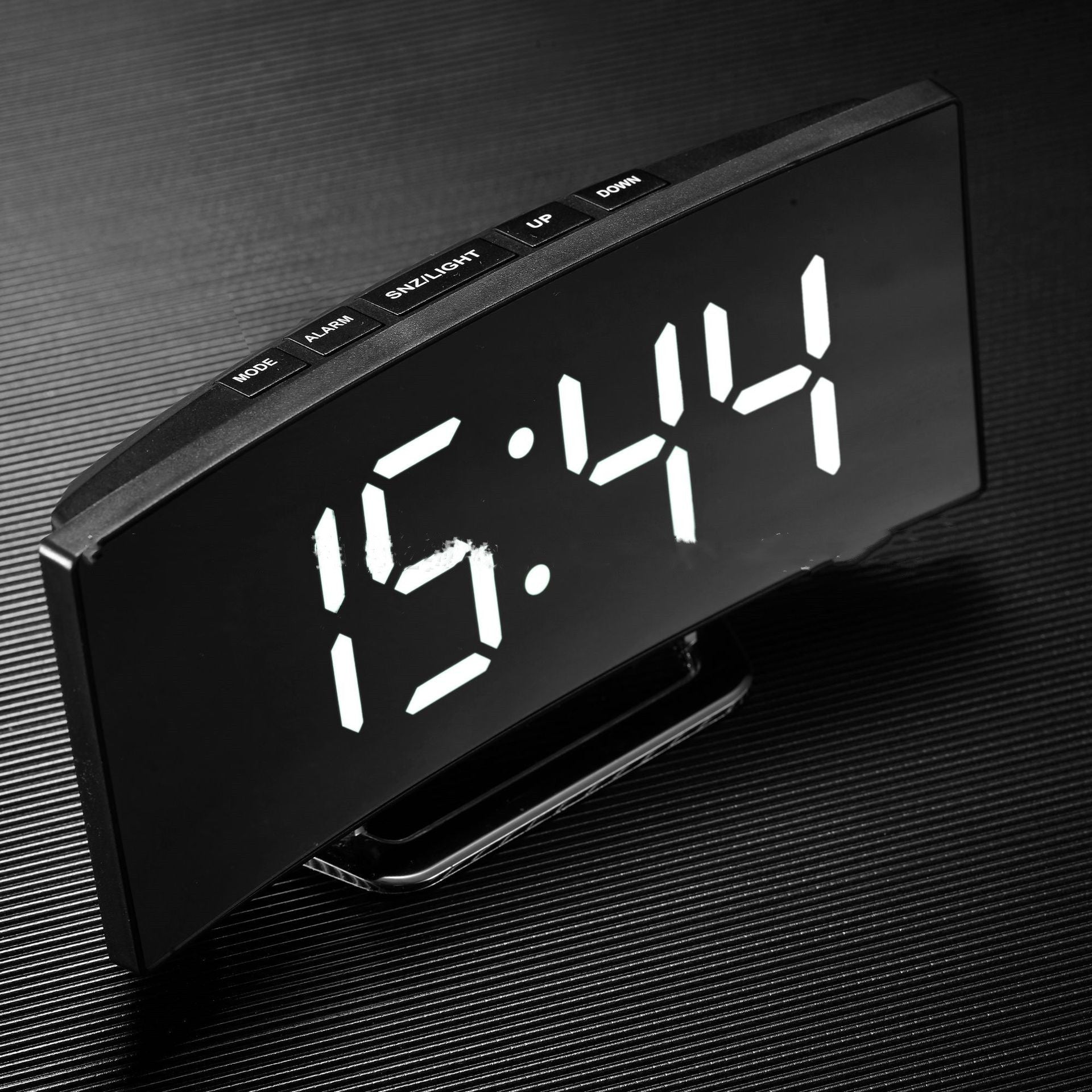 Creative Digital LED Mirror Bedside Electronic Alarm Clock