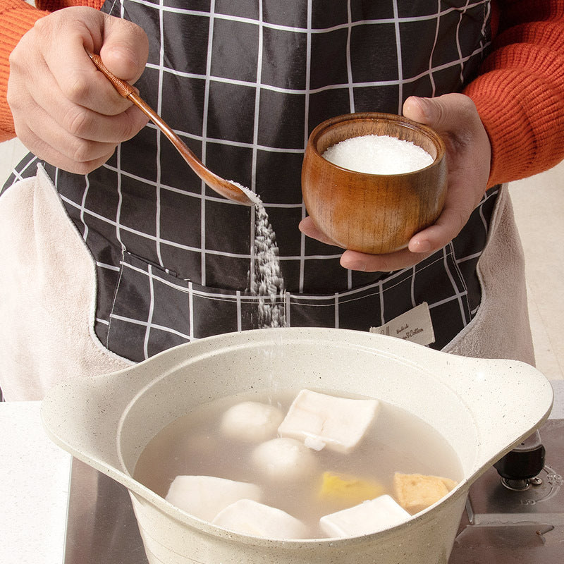 Pot d'assaisonnement en bois créatif pour la cuisine